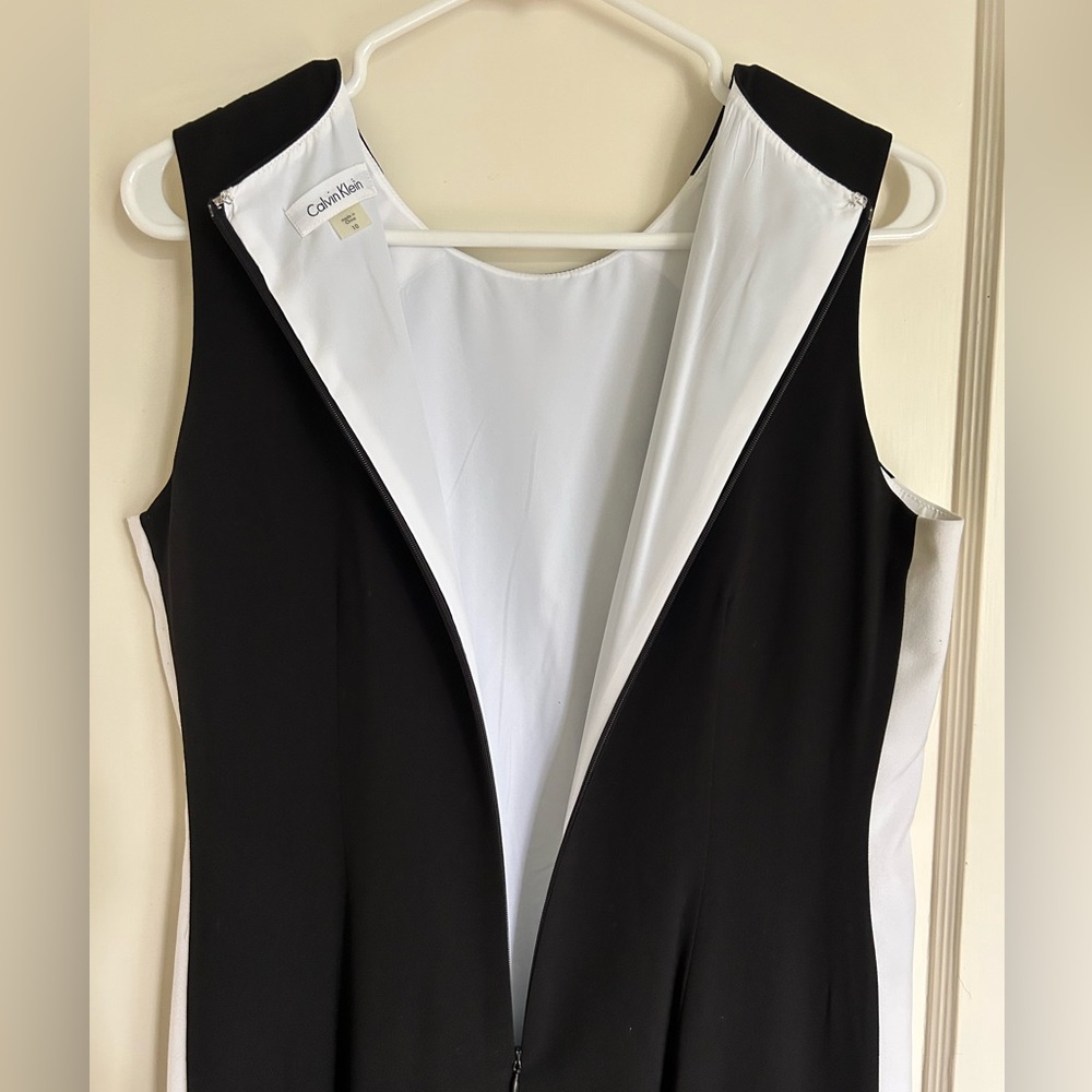 Calvin Klein Black and White Dress - Picture 4 of 5